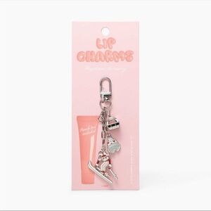 Studio Artifact Skier Lip Balm Keychain Accessory | Lip Charm Holder Tool | New